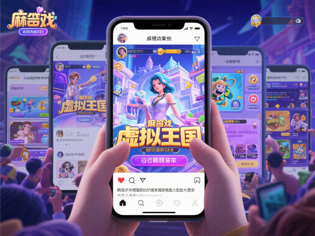 一个成功的案例是麻豆游戏在推出《虚拟王国
